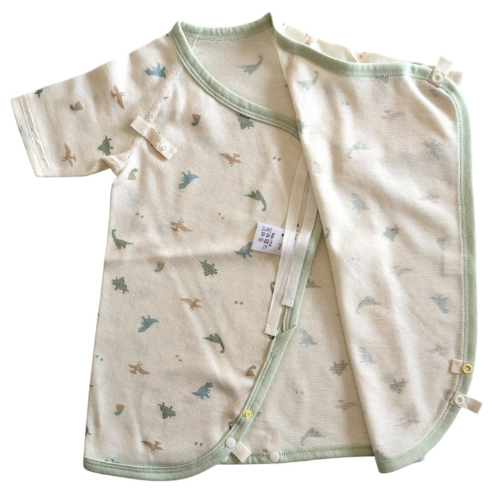 No.420901/オーガニック2wayコンビ肌着(恐竜)