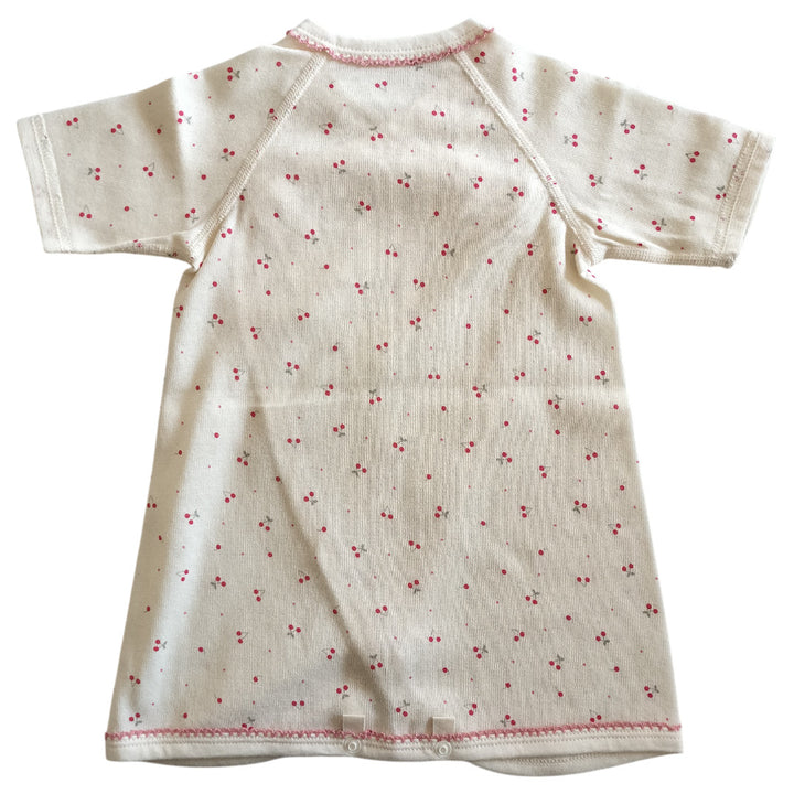 No.420801/オーガニック2wayコンビ肌着(さくらんぼ)