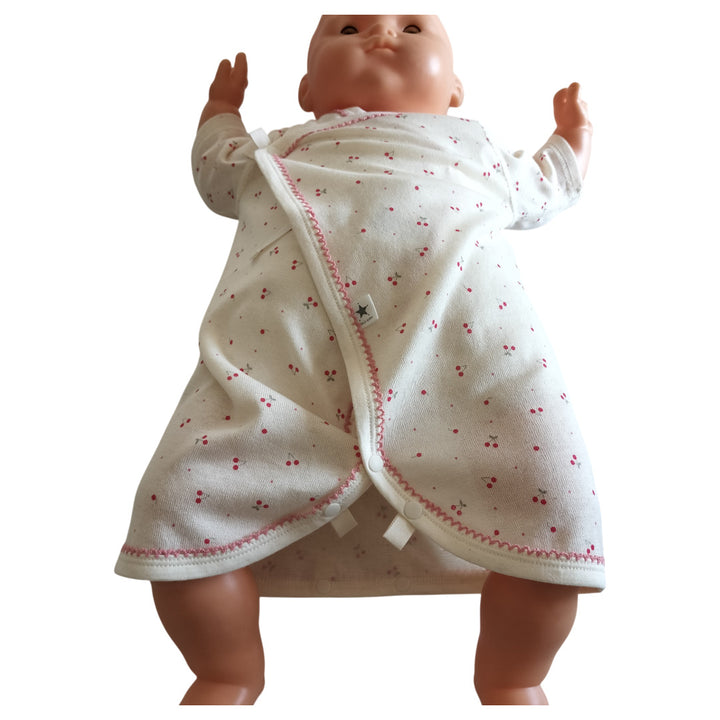 No.420801/オーガニック2wayコンビ肌着(さくらんぼ)