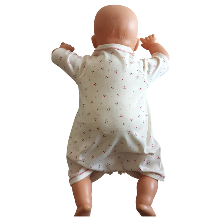 No.420801/オーガニック2wayコンビ肌着(さくらんぼ)