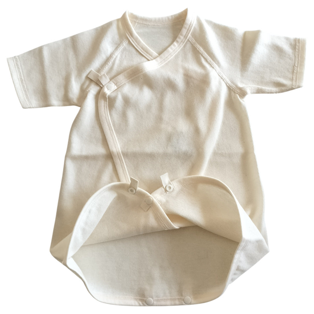 No.420101/オーガニック2wayコンビ肌着(無地)