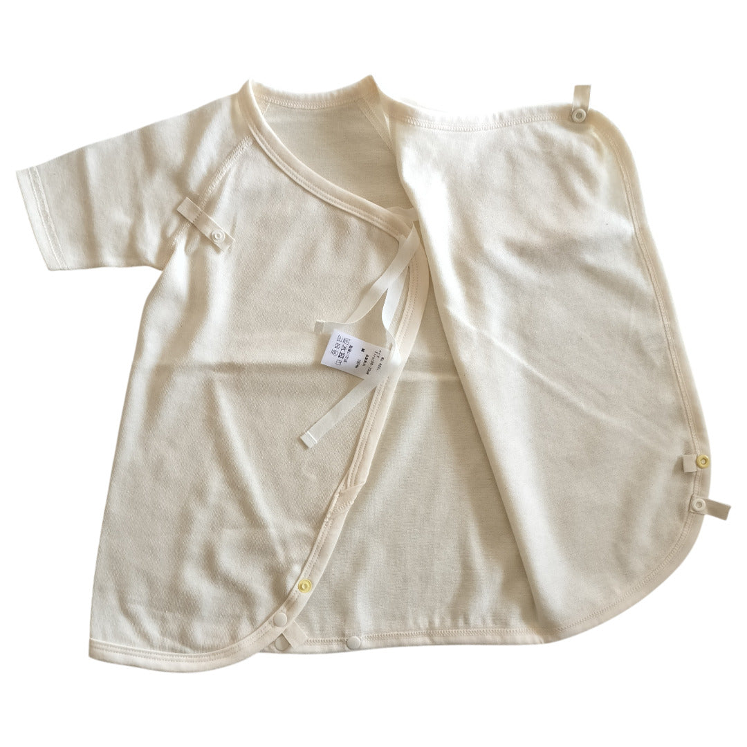 No.420101/オーガニック2wayコンビ肌着(無地)