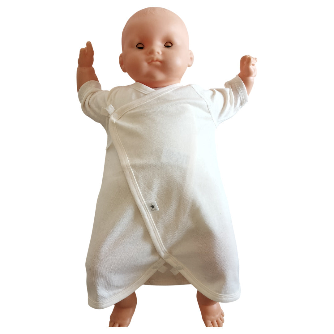 No.420101/オーガニック2wayコンビ肌着(無地)