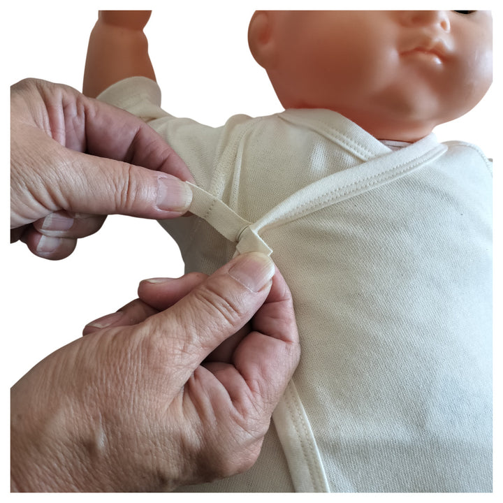 No.420101/オーガニック2wayコンビ肌着(無地)