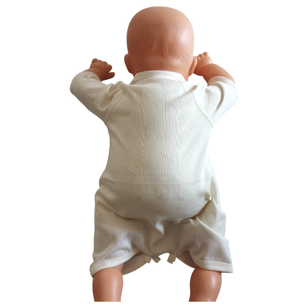 No.420101/オーガニック2wayコンビ肌着(無地)