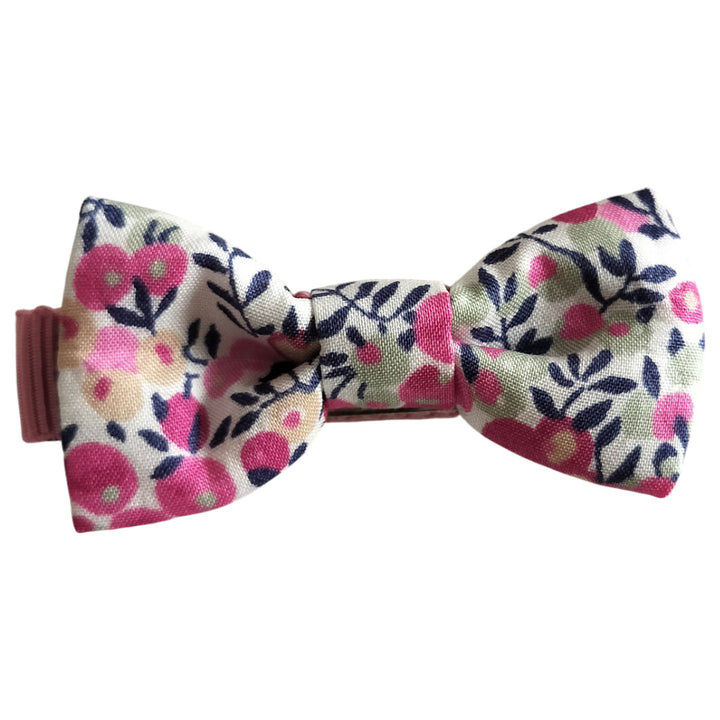 No.413457/ベビーヘアクリップ(リバティプリント)