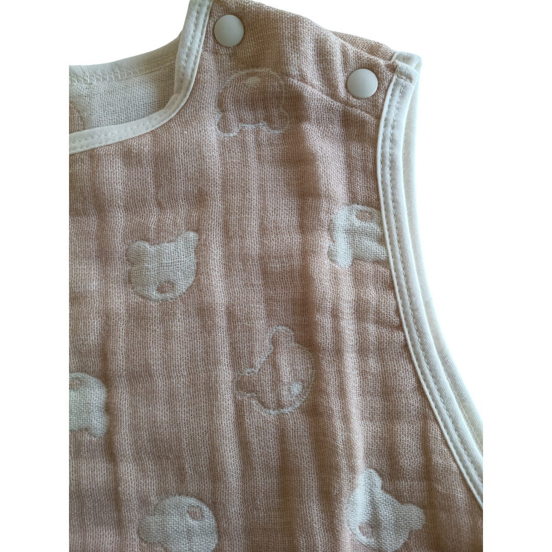 No.424108/オーガニック五重織ガーゼスリーパー