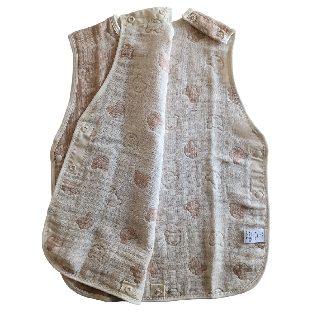 No.424108/オーガニック五重織ガーゼスリーパー