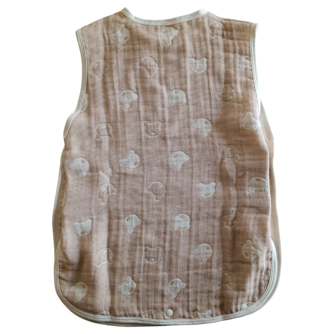 No.424108/オーガニック五重織ガーゼスリーパー