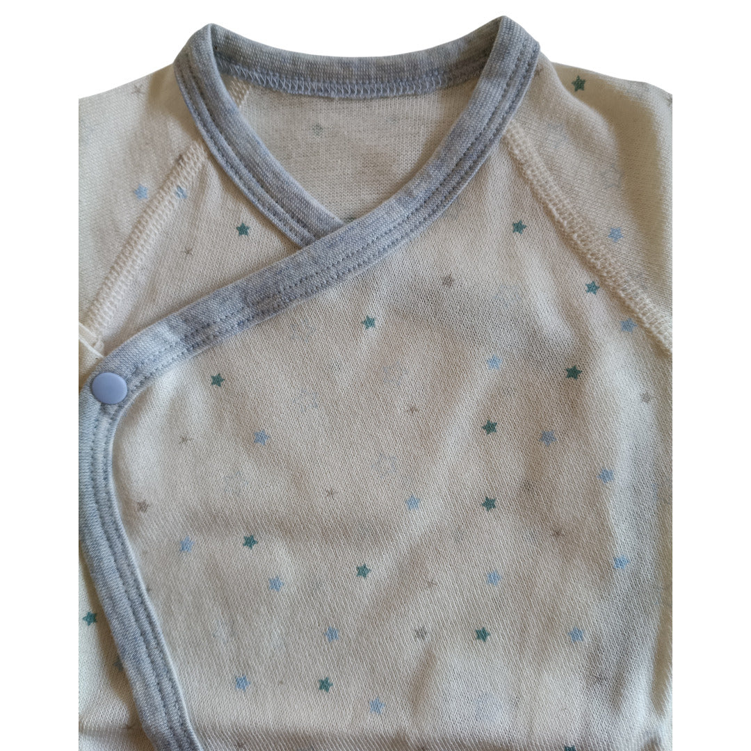 No.420701/オーガニック2wayコンビ肌着(コンペイトウ)