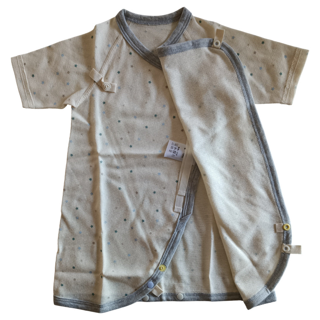 No.420701/オーガニック2wayコンビ肌着(コンペイトウ)