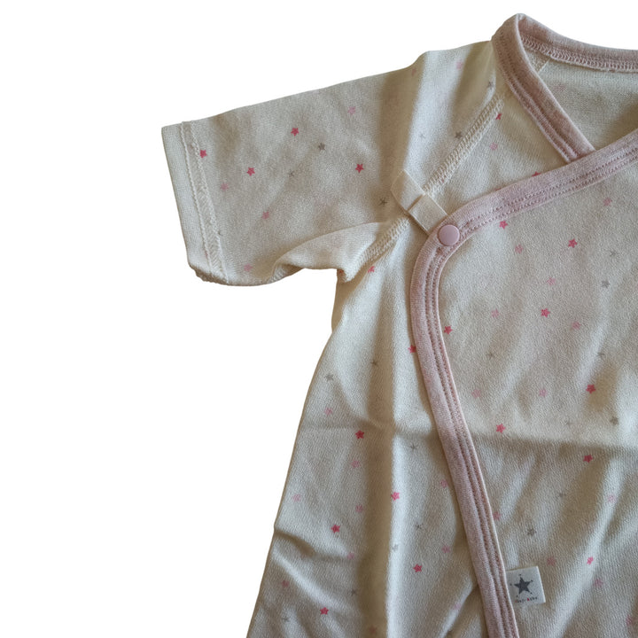 No.420701/オーガニック2wayコンビ肌着(コンペイトウ)