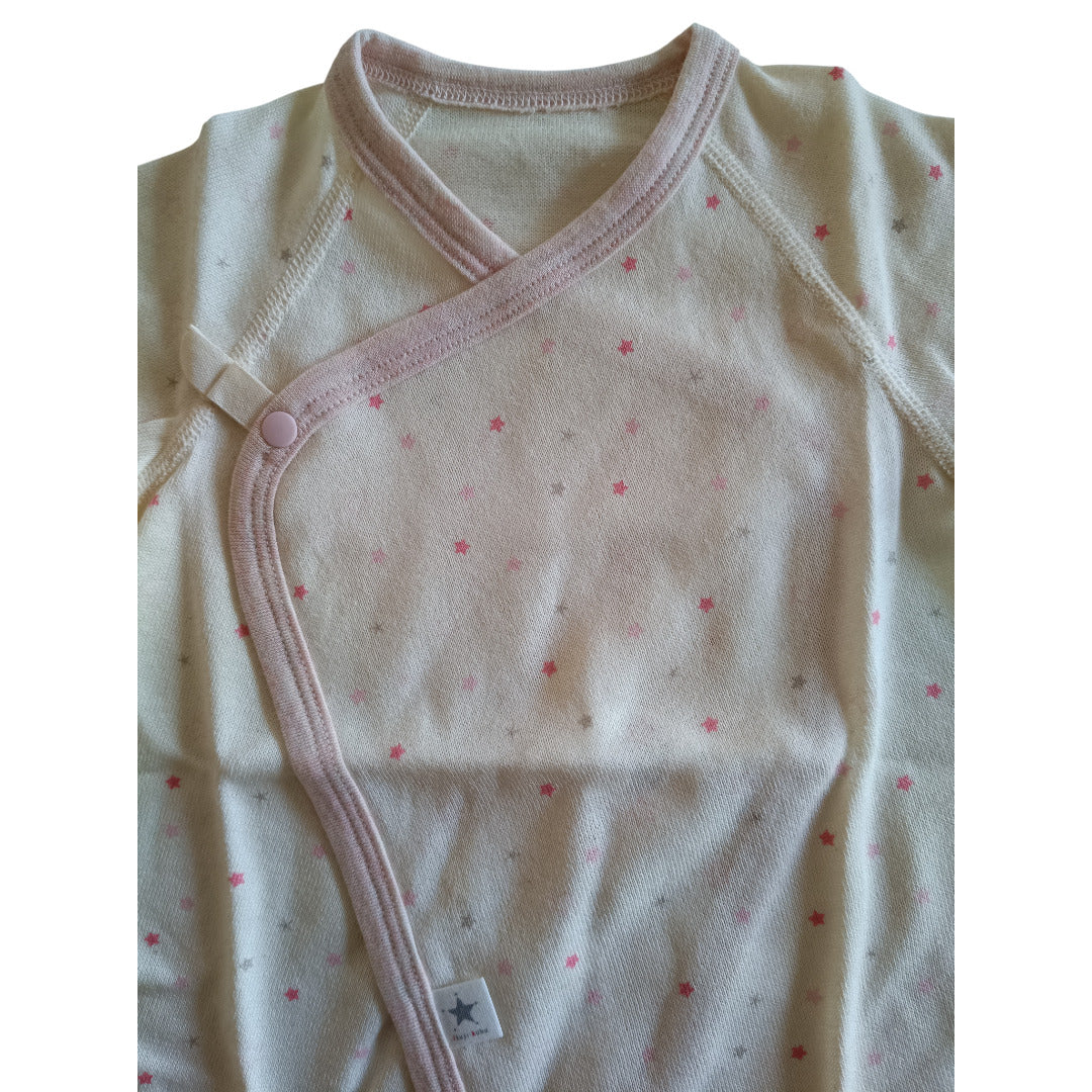 No.420701/オーガニック2wayコンビ肌着(コンペイトウ)