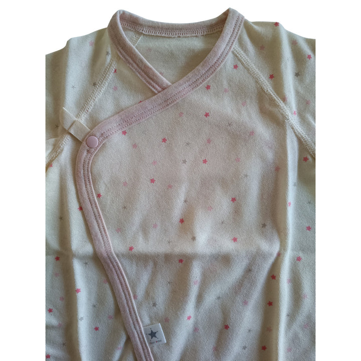 No.420701/オーガニック2wayコンビ肌着(コンペイトウ)