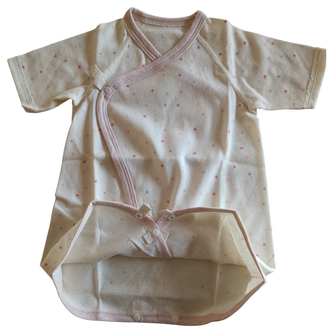 No.420701/オーガニック2wayコンビ肌着(コンペイトウ)