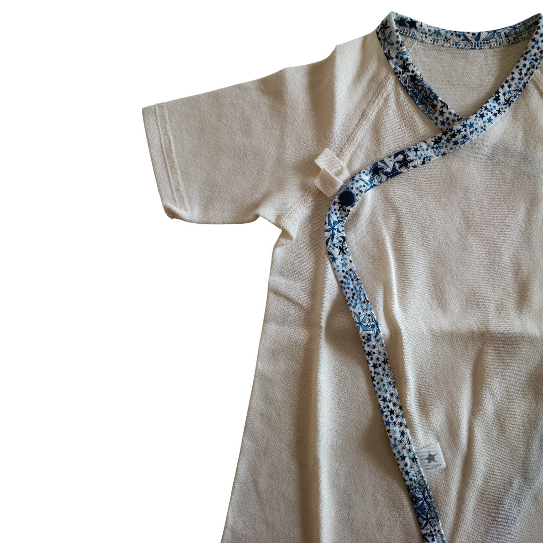 No.421101/オーガニック2wayコンビ肌着(リバティ)