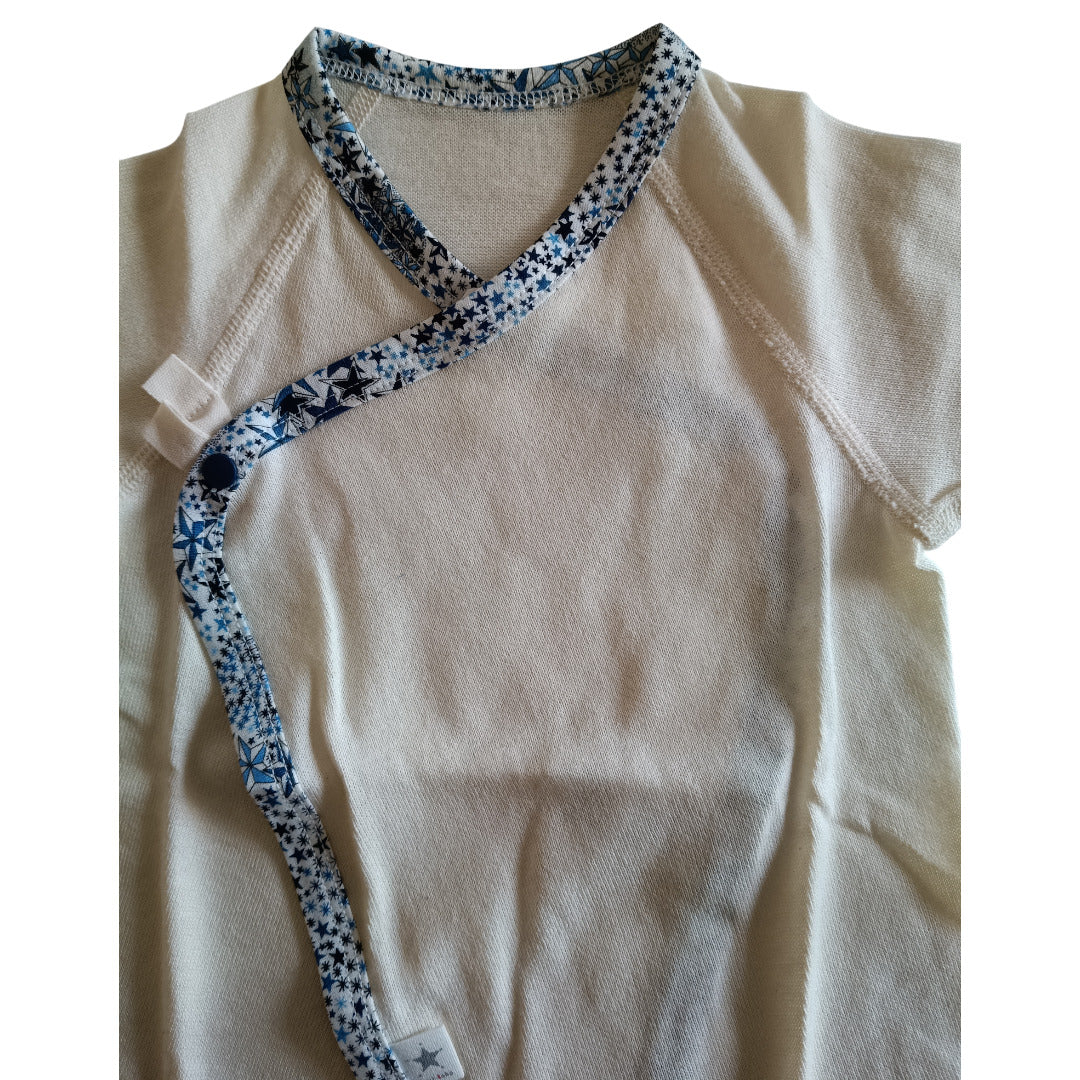 No.421101/オーガニック2wayコンビ肌着(リバティ)