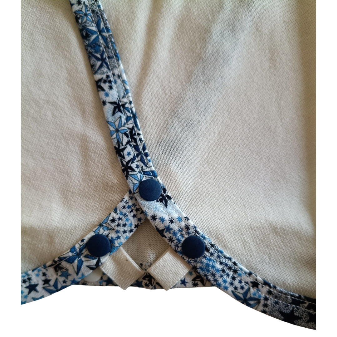 No.421101/オーガニック2wayコンビ肌着(リバティ)