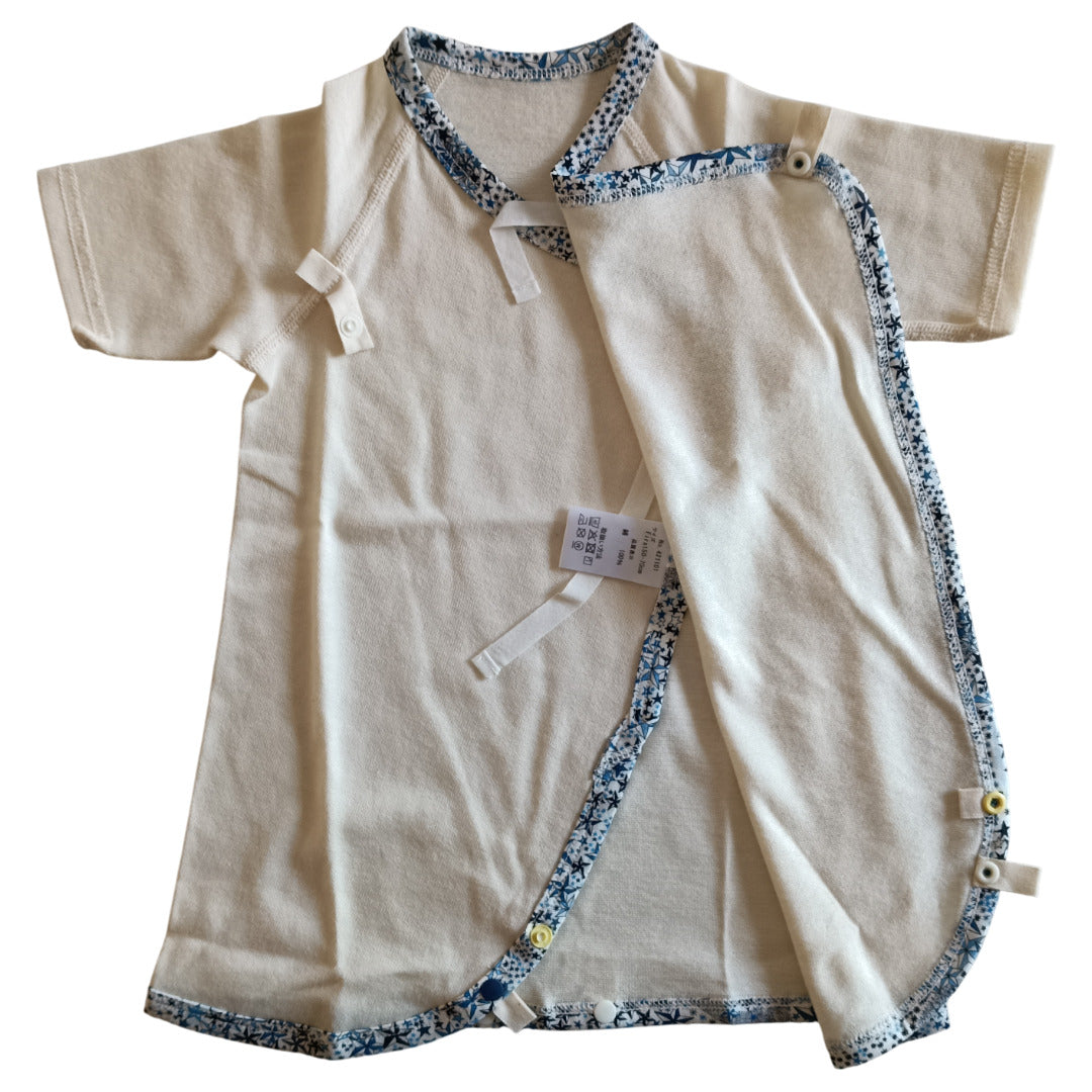 No.421101/オーガニック2wayコンビ肌着(リバティ)