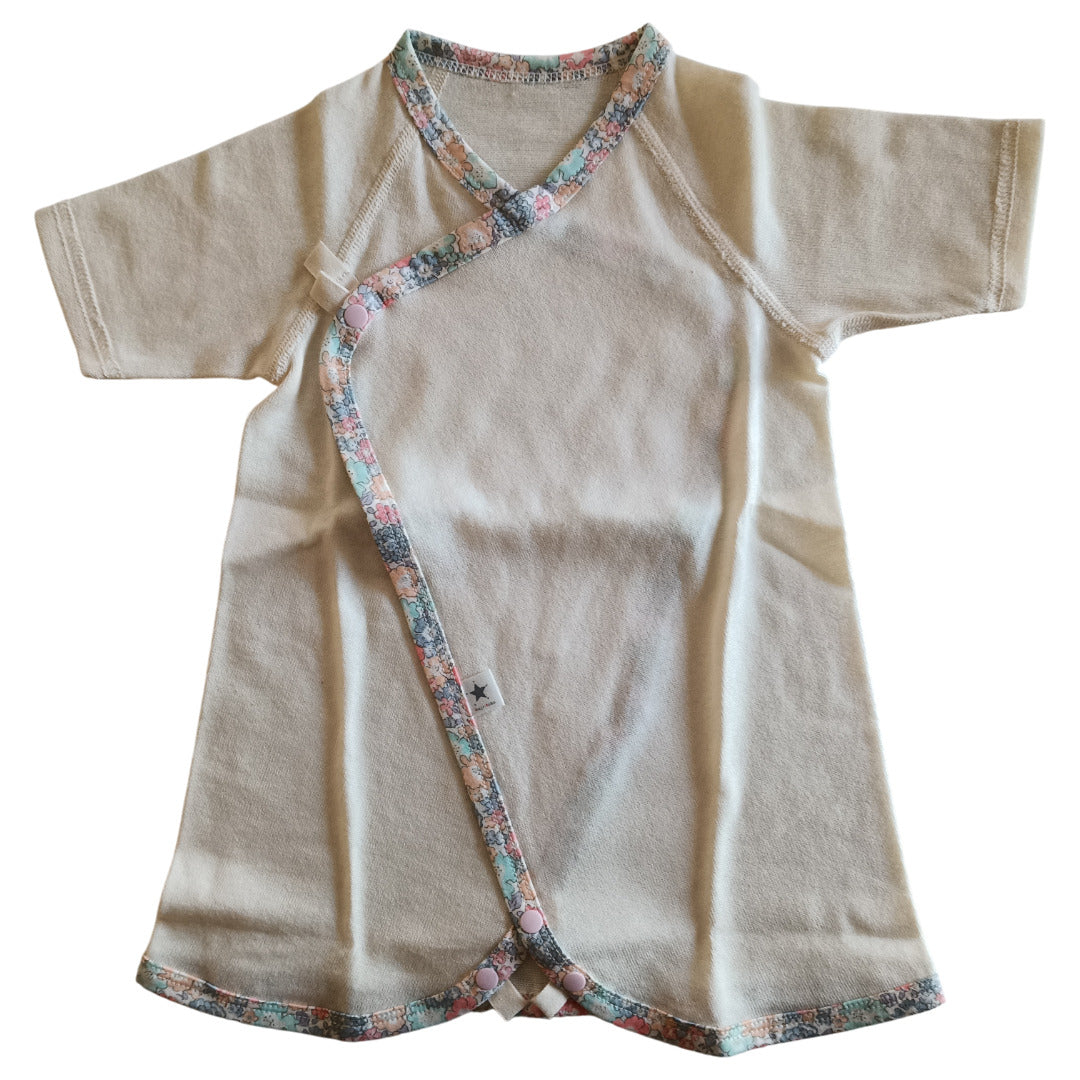 No.421101/オーガニック2wayコンビ肌着(リバティ)