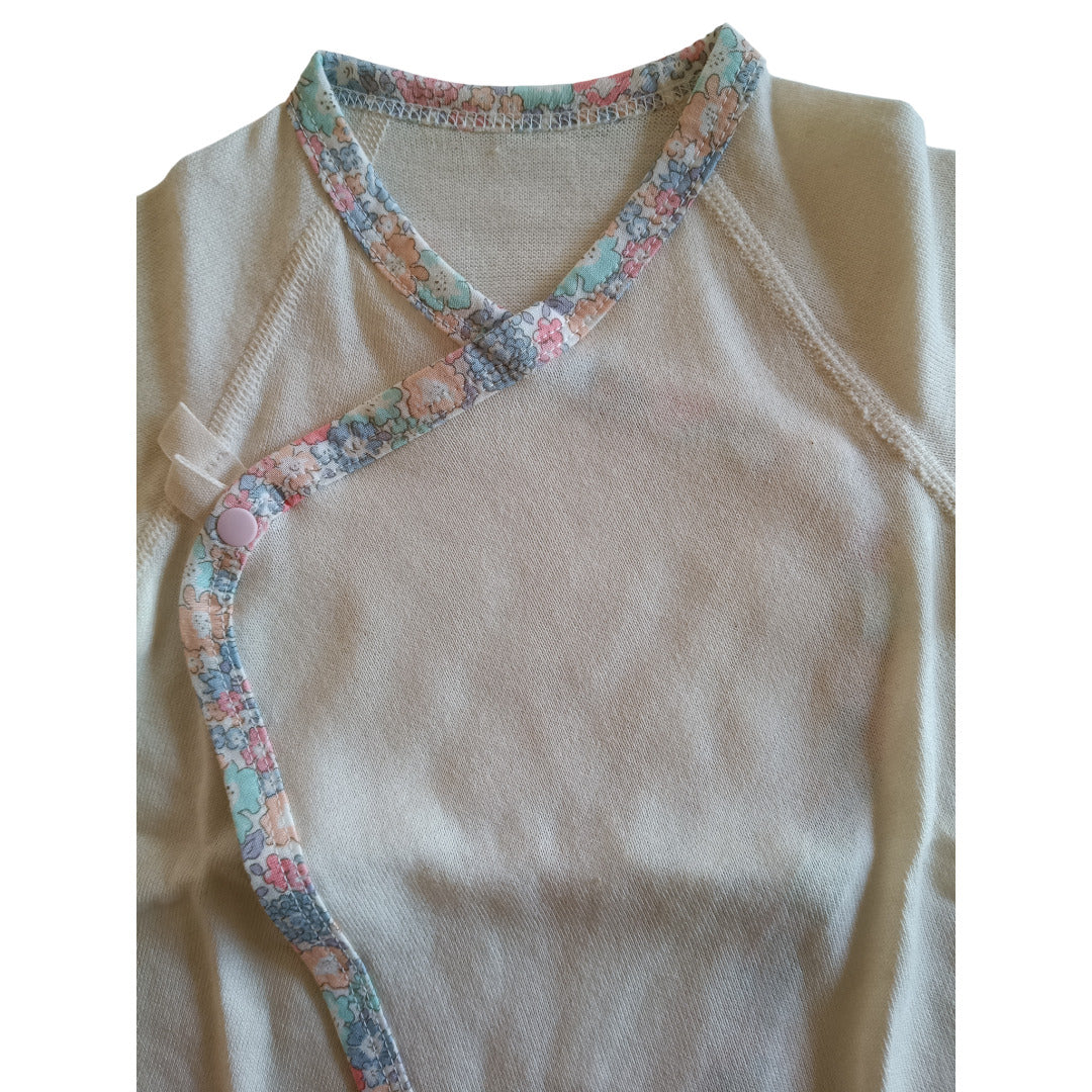 No.421101/オーガニック2wayコンビ肌着(リバティ)