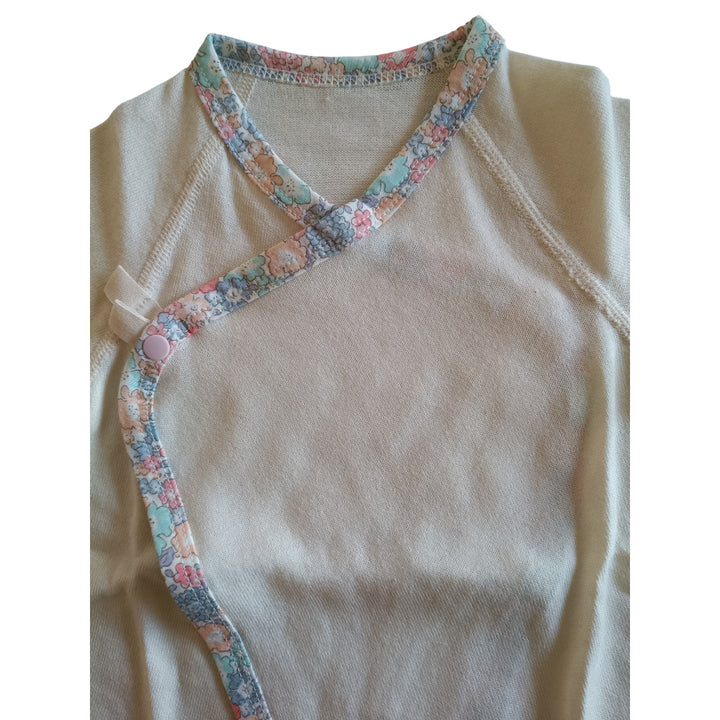 No.421101/オーガニック2wayコンビ肌着(リバティ)