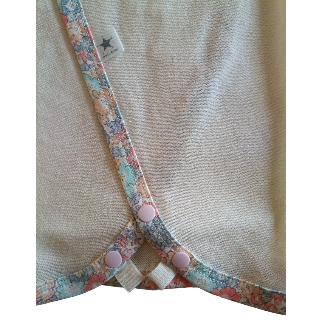 No.421101/オーガニック2wayコンビ肌着(リバティ)