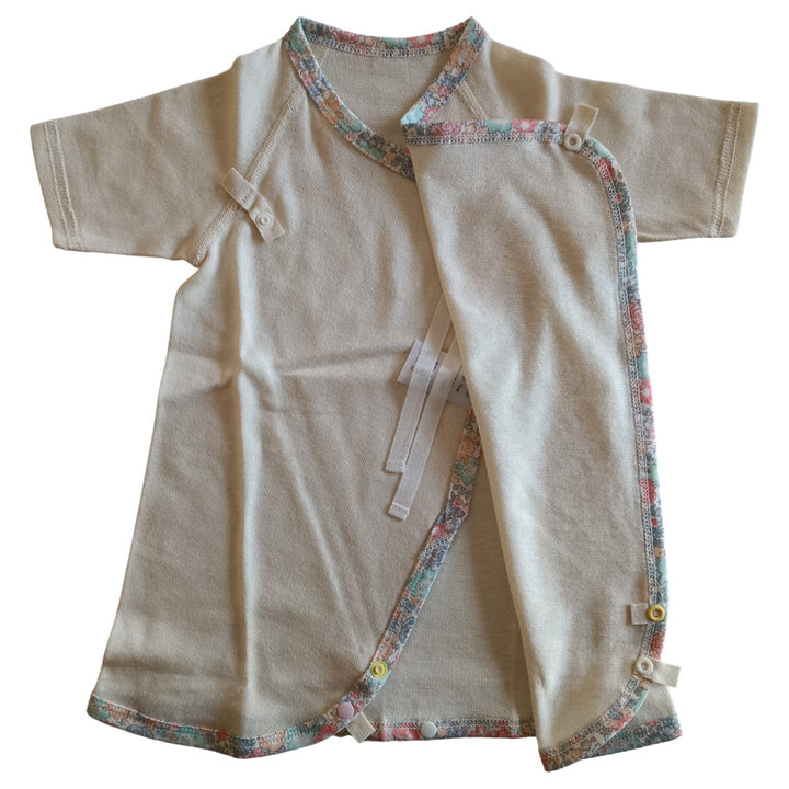 No.421101/オーガニック2wayコンビ肌着(リバティ)