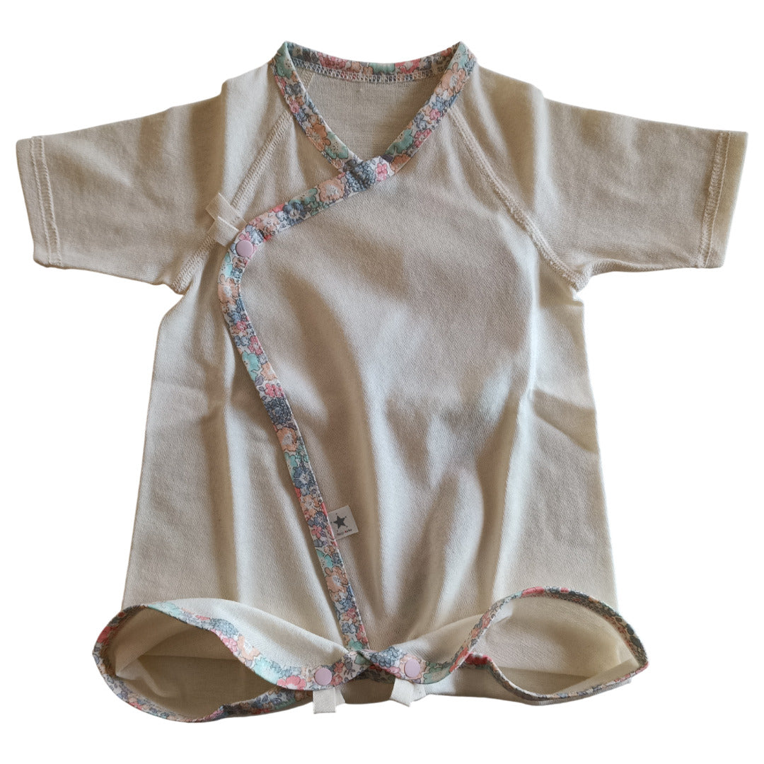 No.421101/オーガニック2wayコンビ肌着(リバティ)