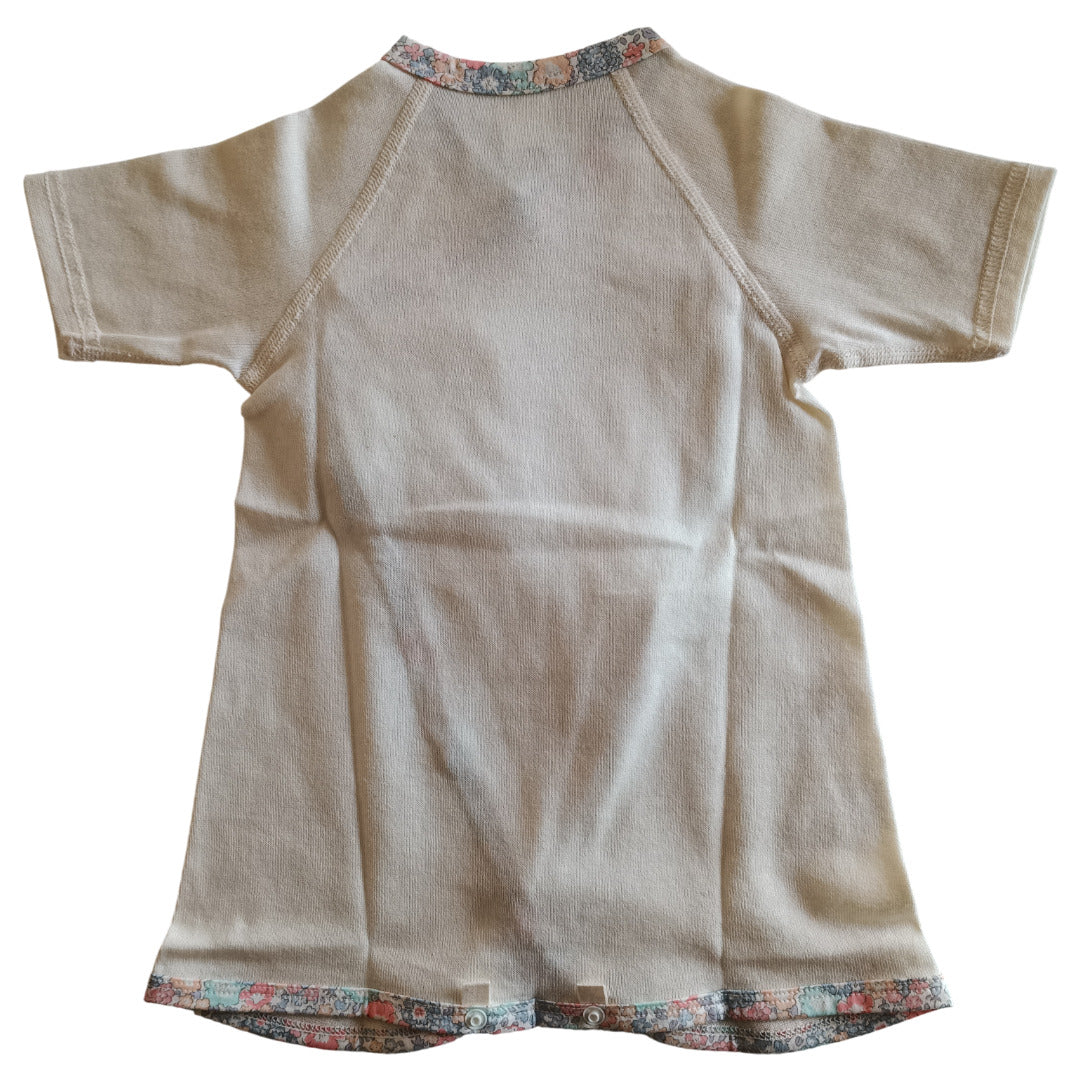 No.421101/オーガニック2wayコンビ肌着(リバティ)