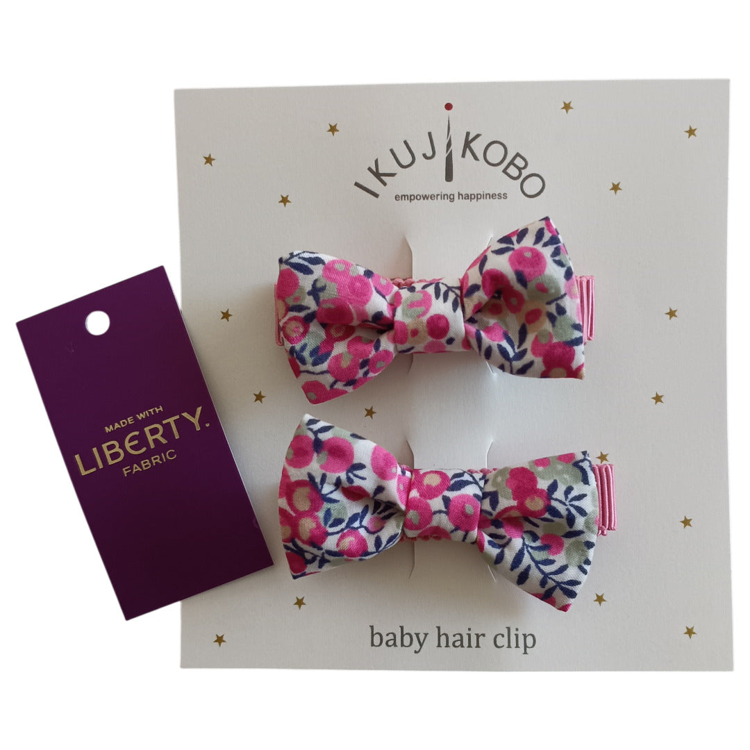 No.426859  オーガンジーミニギフト・ヘアクリップ(同色セット)