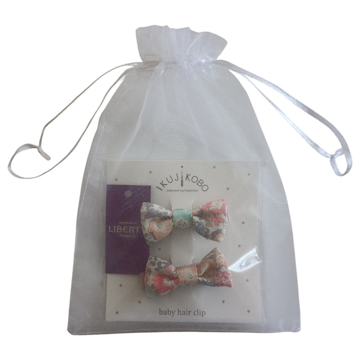 No.426859  オーガンジーミニギフト・ヘアクリップ(同色セット)
