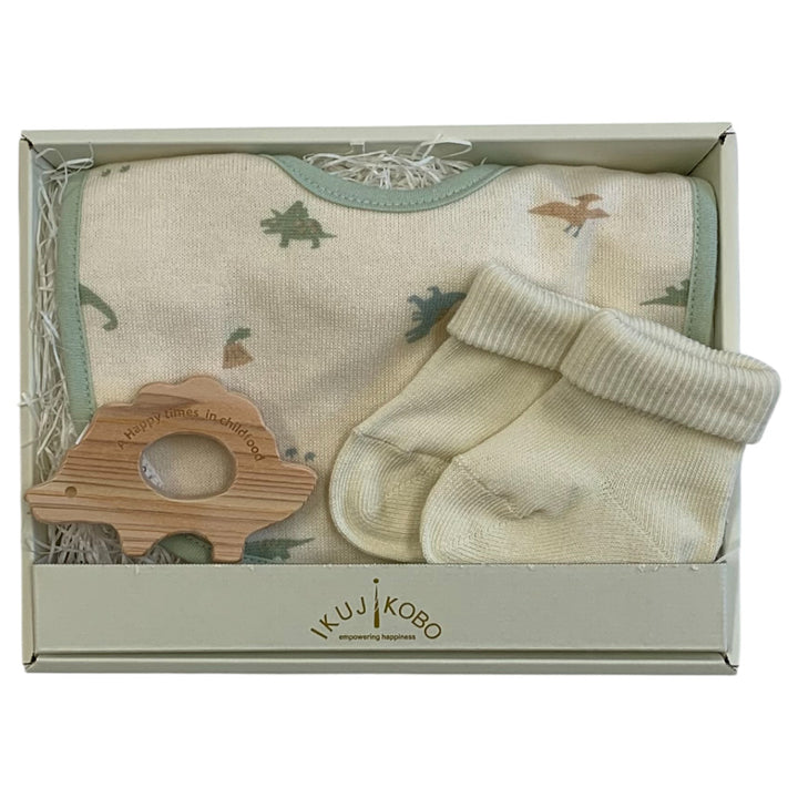 No.409609 スタイ・ソックス・歯固めギフトセット（BOX入）