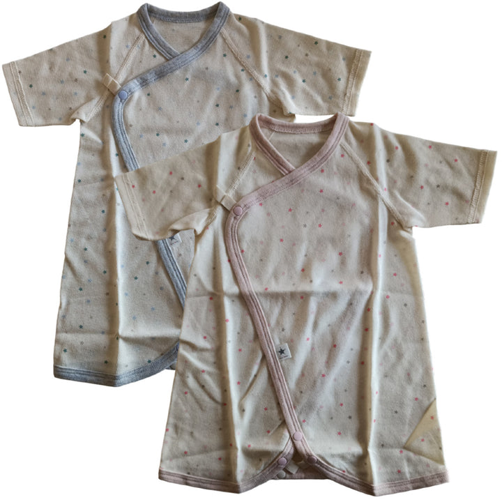 No.420701/オーガニック2wayコンビ肌着(コンペイトウ)