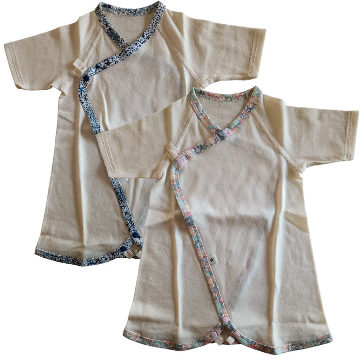 No.421101/オーガニック2wayコンビ肌着(リバティ)