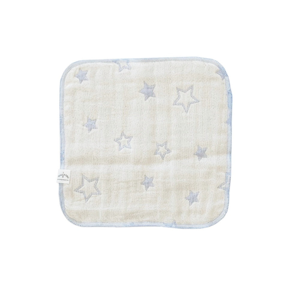 No.407009/オーガニック五重織ガーゼハンカチ